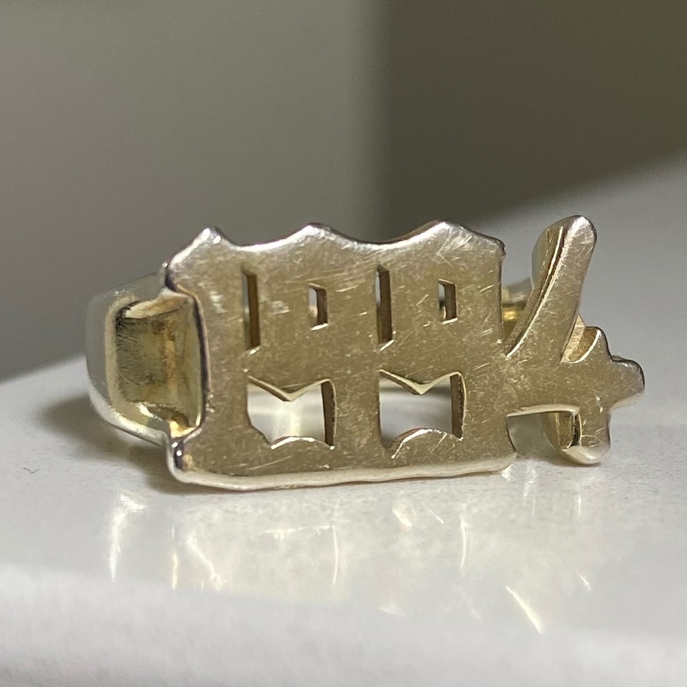 ADINA’S 1994 Year Gold Ring ($309 online)